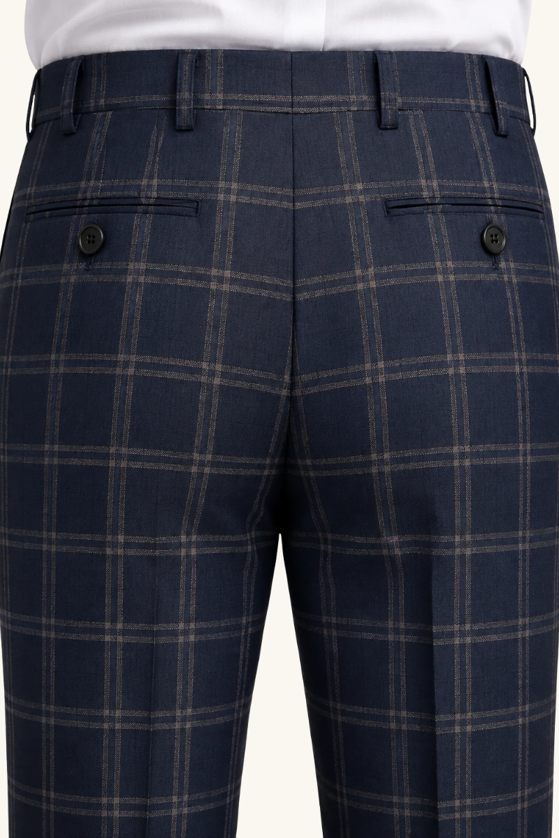 Tuscany Navy Blue Square Suit