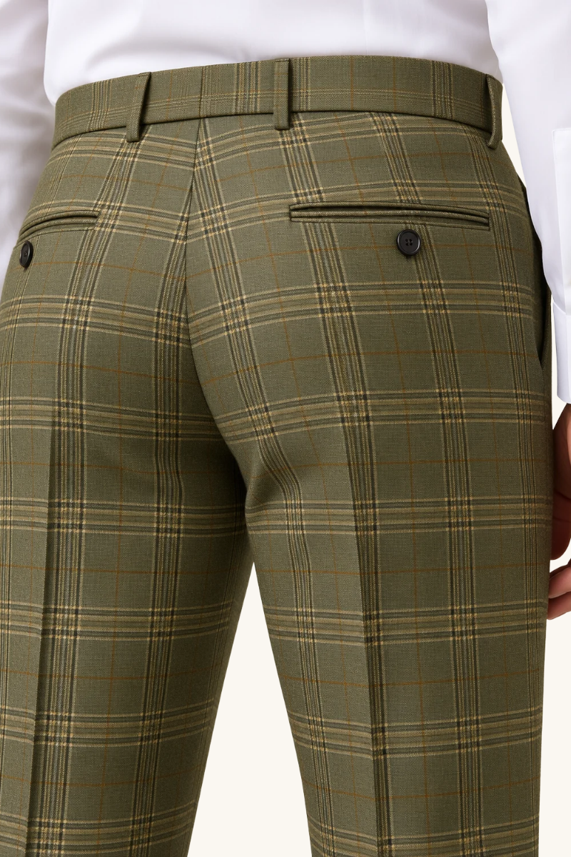 Tuscany Green Square Suit