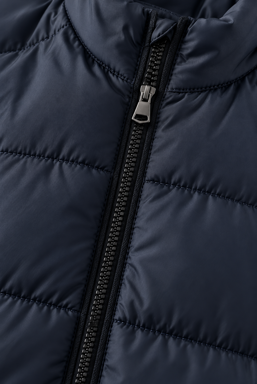 Heren Gewatteerde Bodywarmer met Hoge Kraag