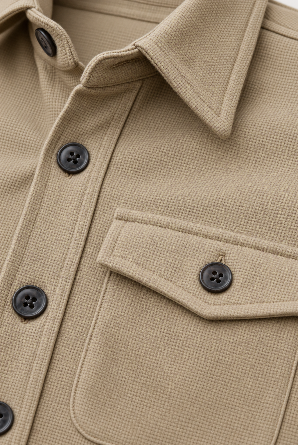 Heren Overshirt met Borstzakken