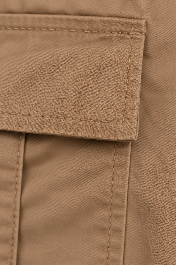 Heren Chino Cargoshort met Zijzakken