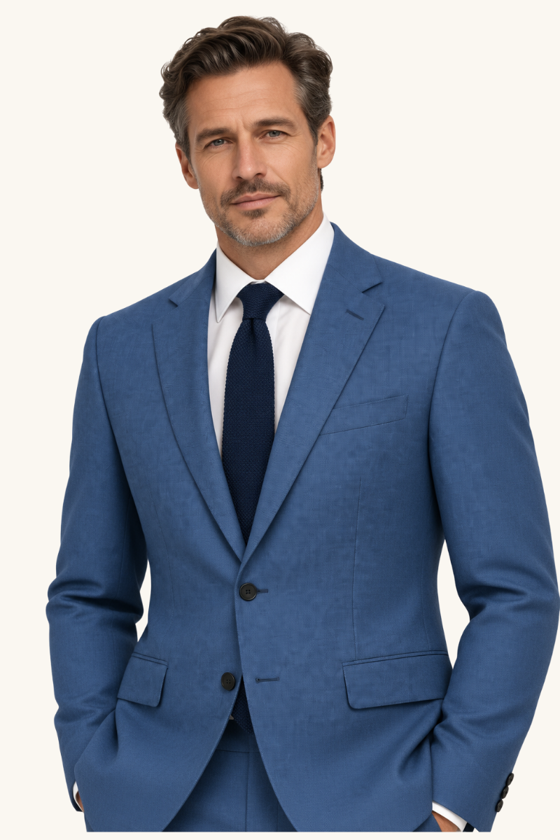Tuscany Indigo Blue Suit