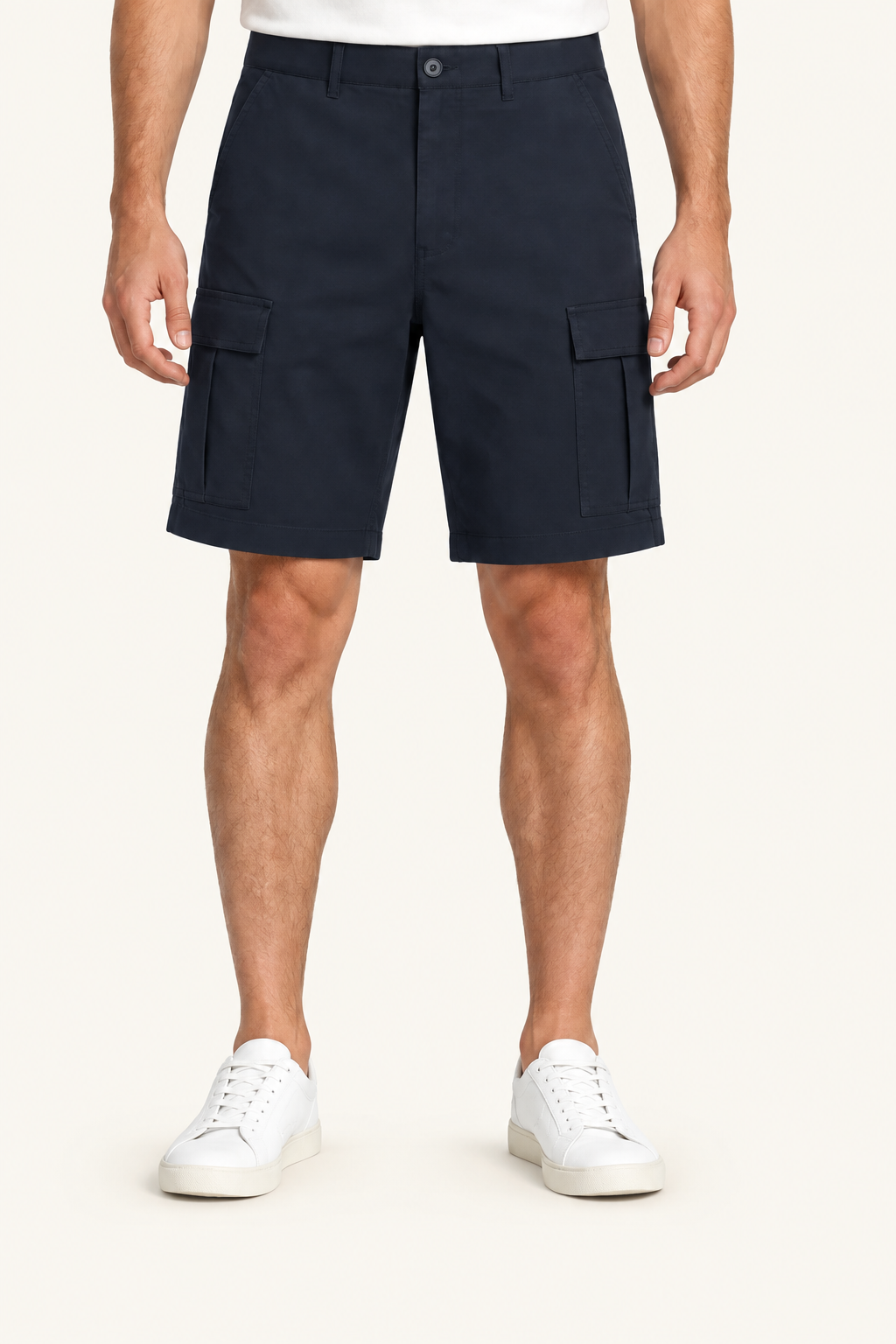 Heren Chino Cargoshort met Zijzakken