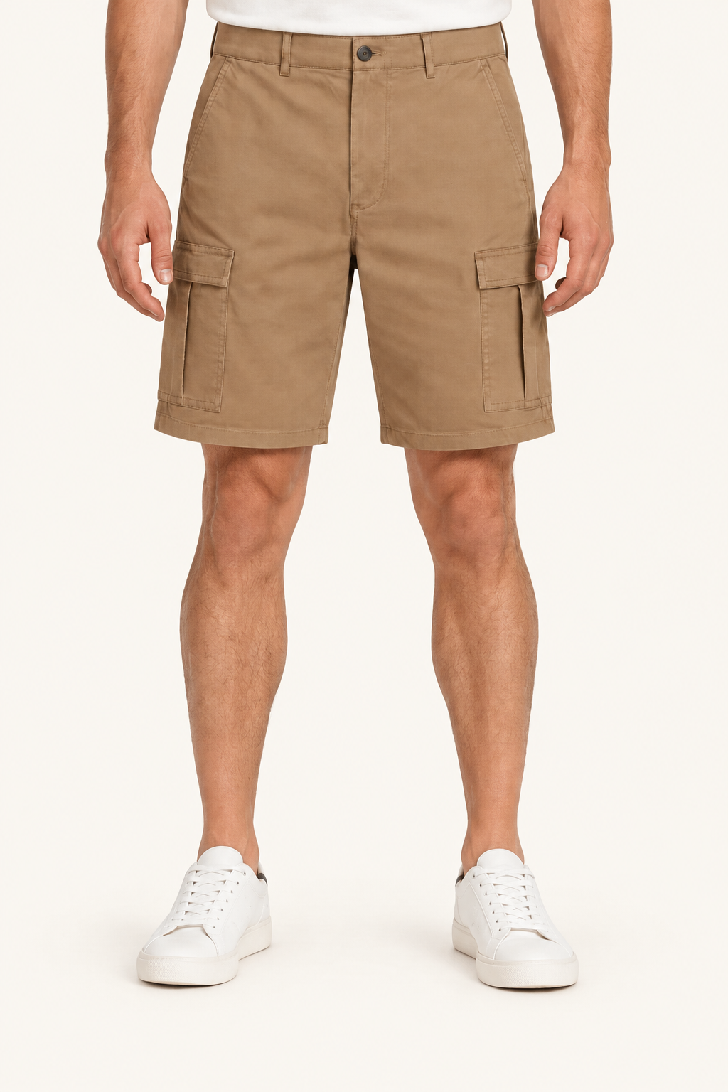 Heren Chino Cargoshort met Zijzakken