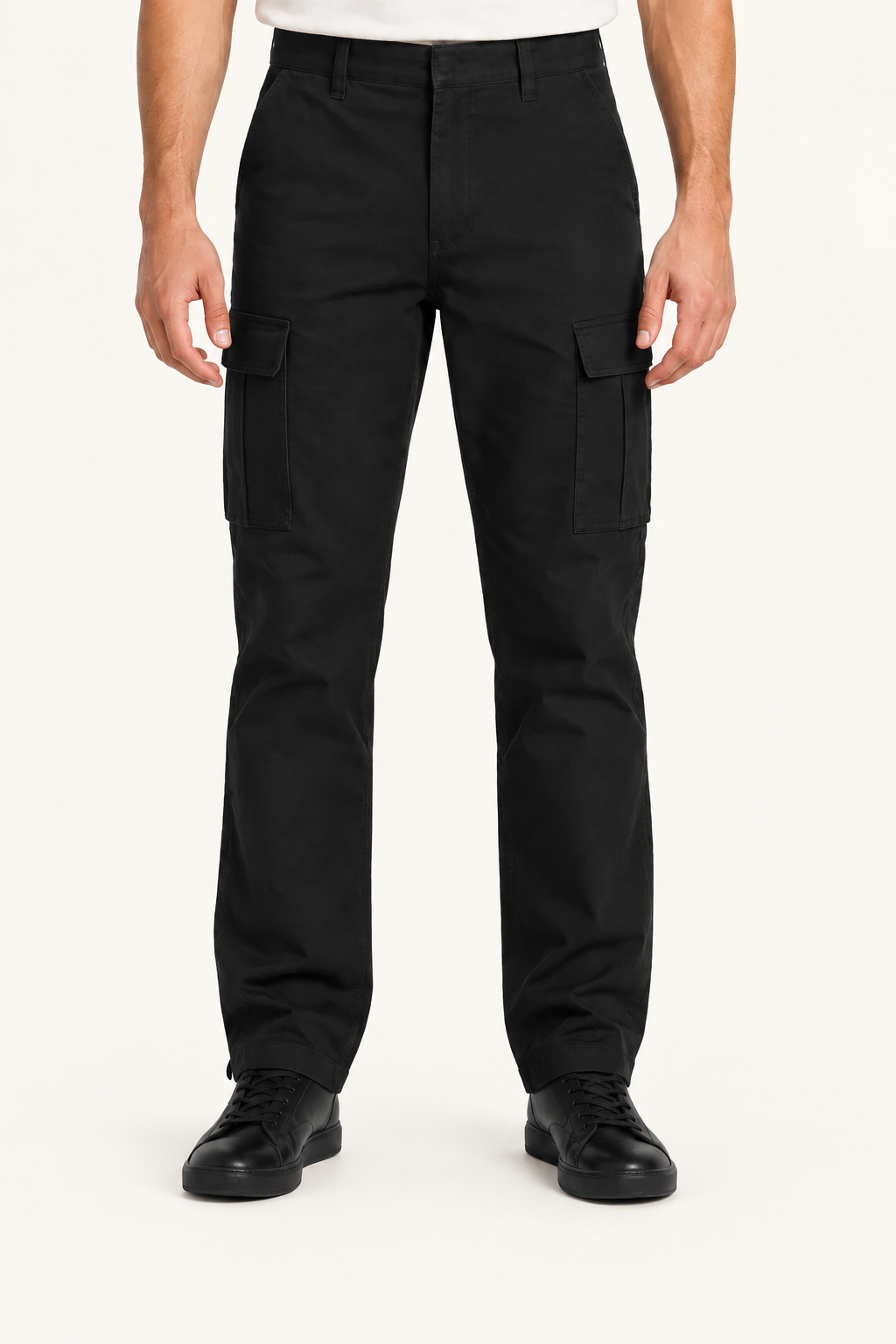 Heren Chino Cargobroek met Zijzak