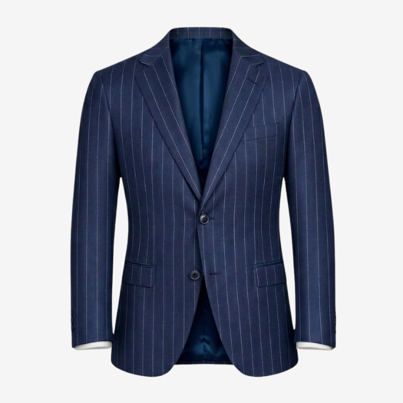 Tuscany Navy Blue Banda Suit