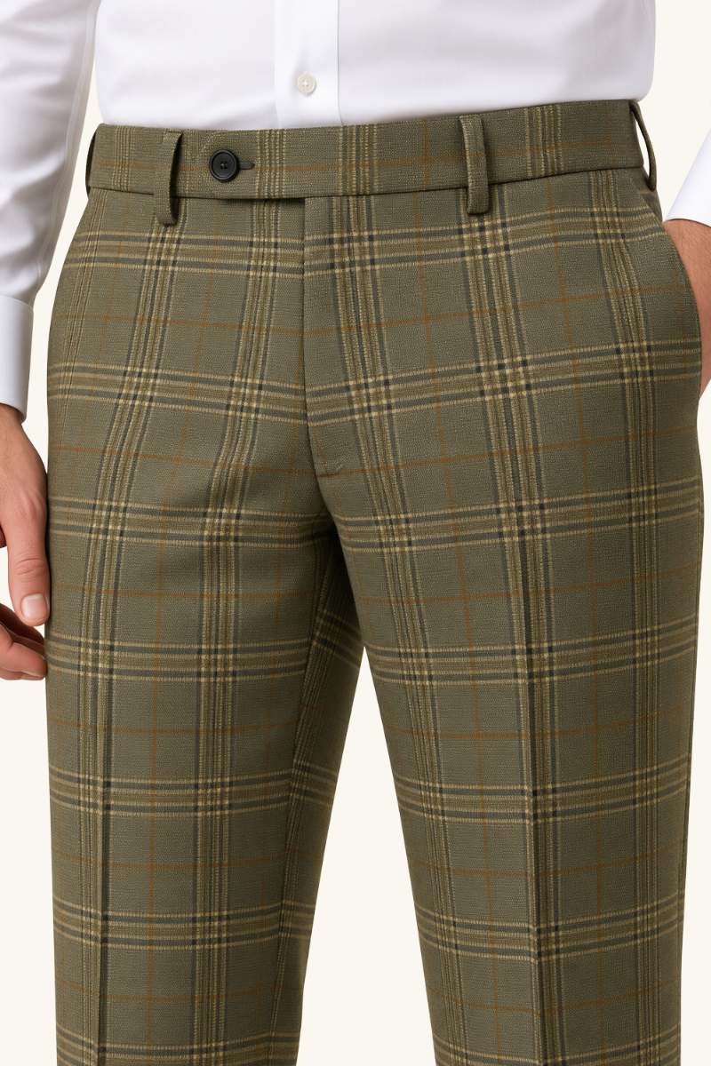 Tuscany Green Square Suit