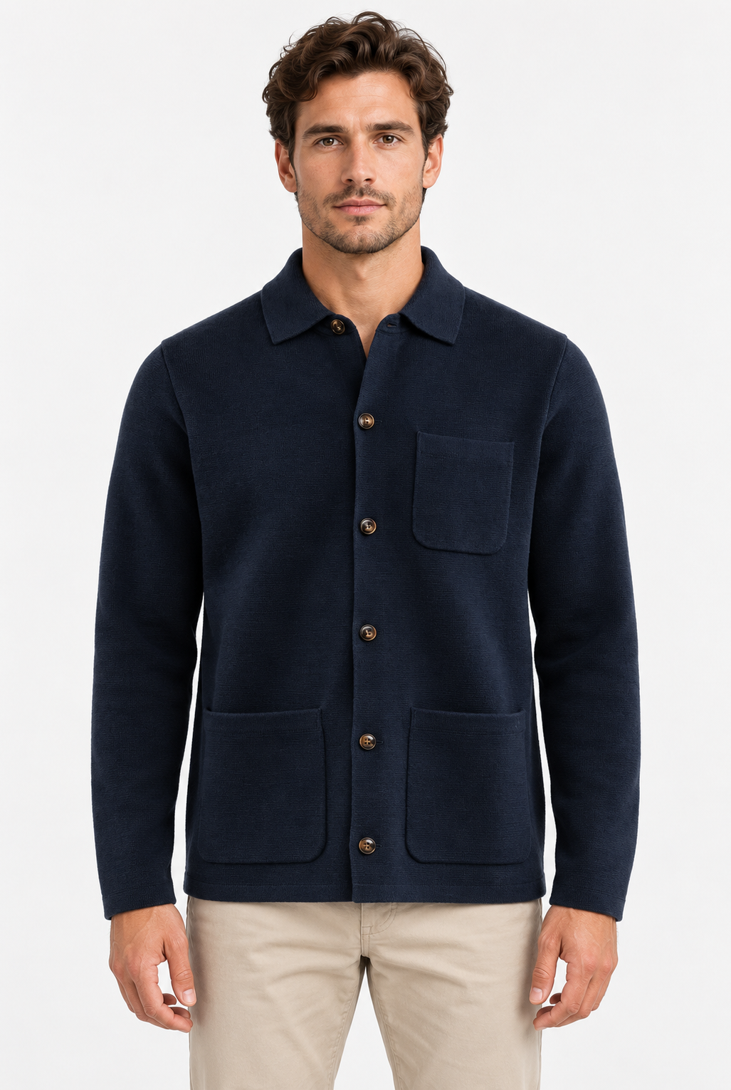 Altino Knitted Overshirt