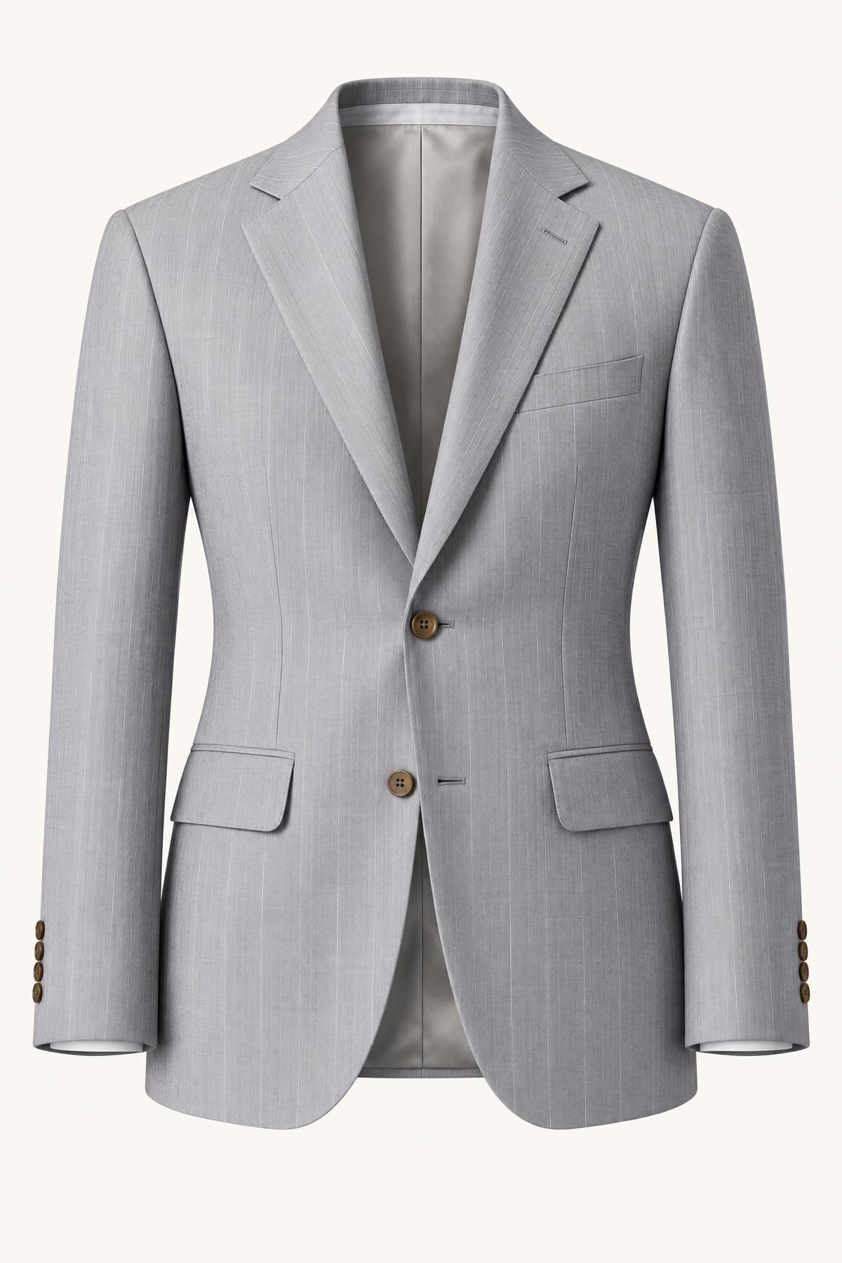Tuscany Grigio Banda Suit — colbert, vooraanzicht