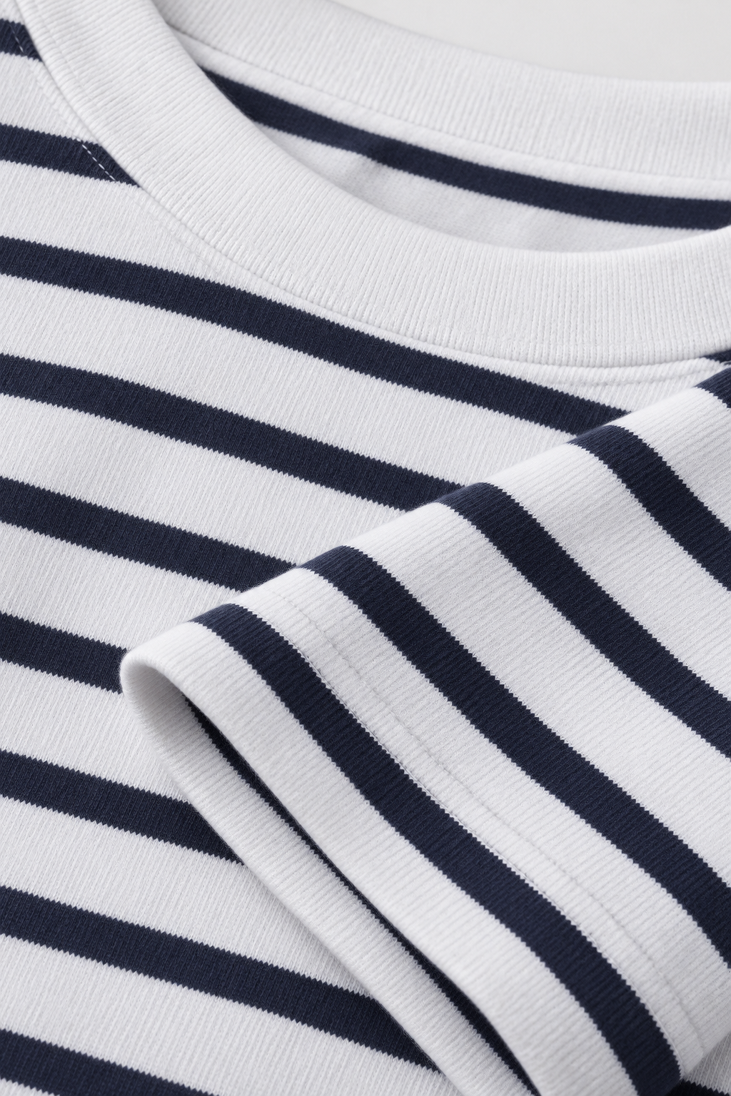 Heren Gestreept T-shirt met Lange Mouwen