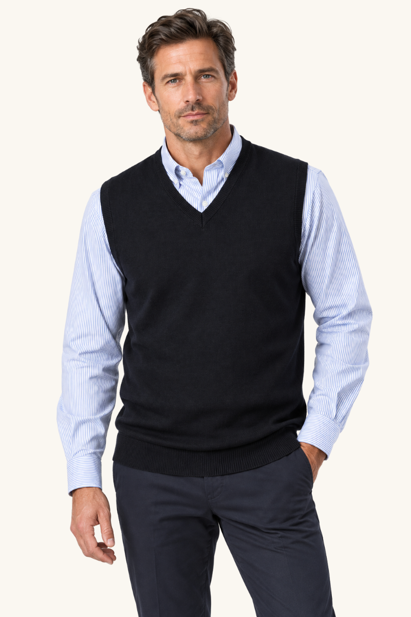 Heren Spencer met V-Hals