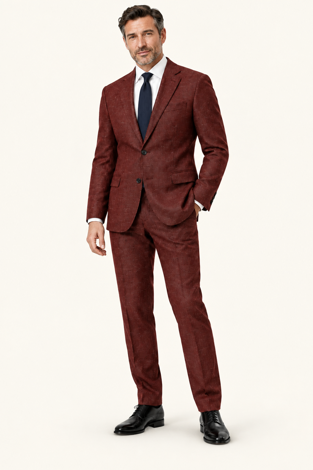 Tuscany Cherry Red Suit