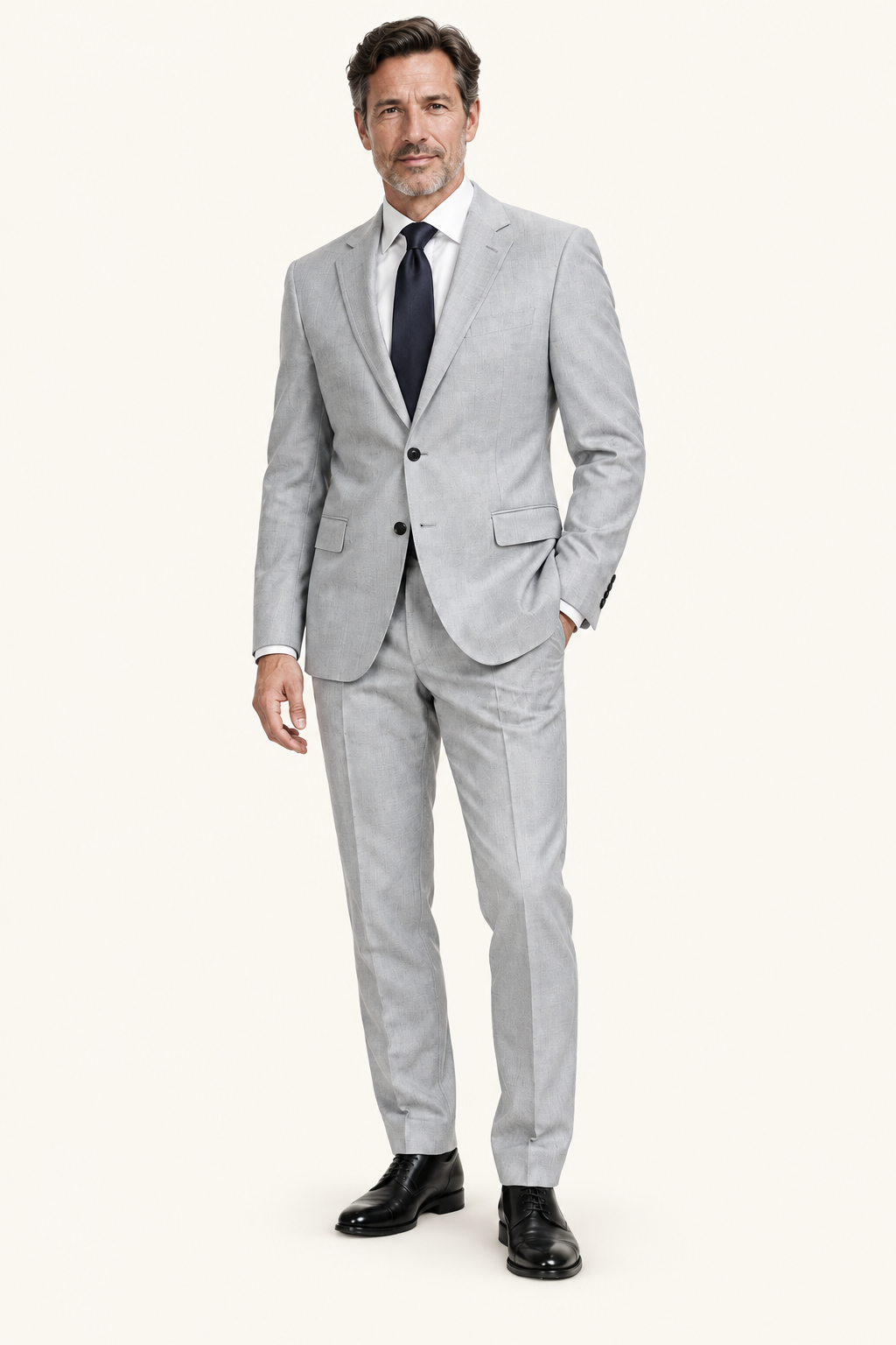 Tuscany Light Gray Suit