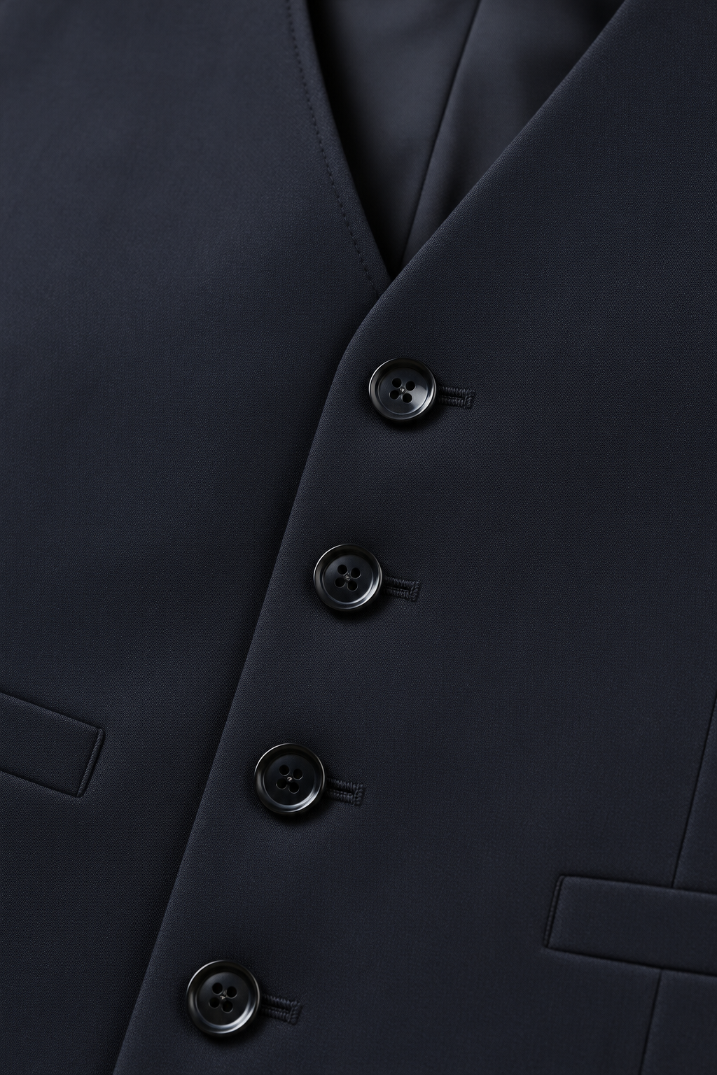 Heren Klassiek Gilet met Knoopsluiting