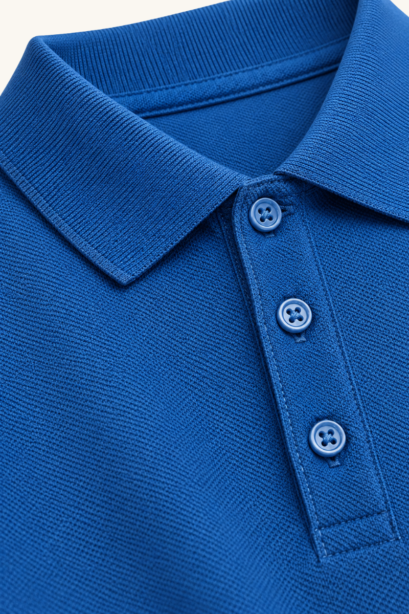 Heren Klassiek Poloshirt met Korte Mouwen
