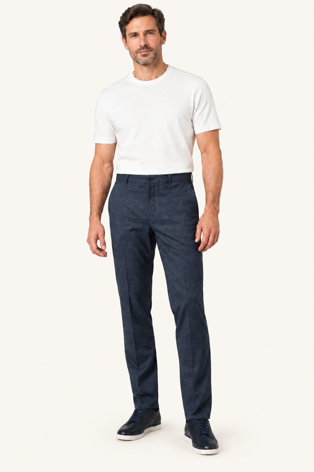 Heren Klassieke Pantalon met Rechte Pasvorm