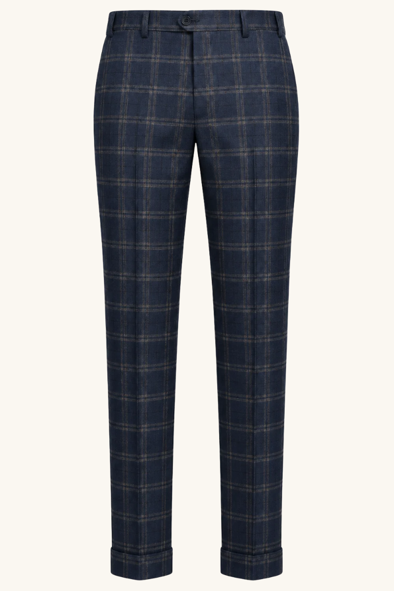 Tuscany Navy Blue Square Suit