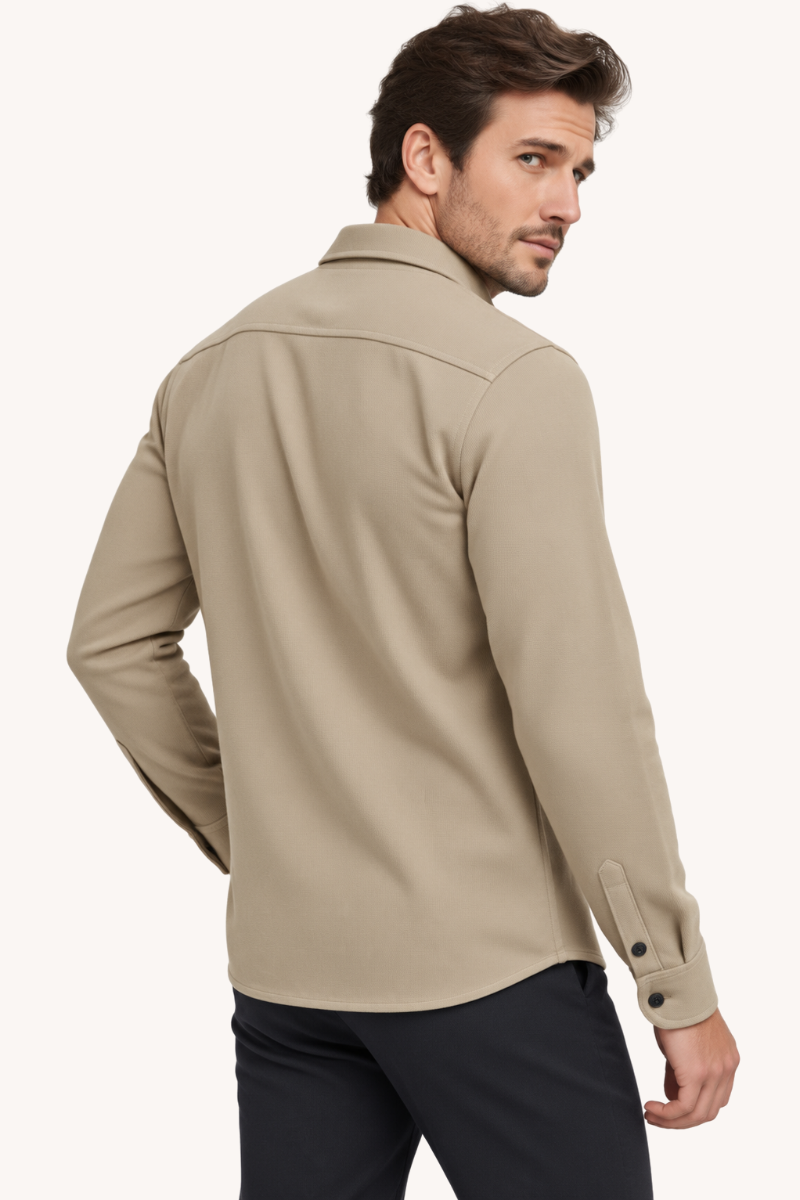 Heren Overshirt met Borstzakken