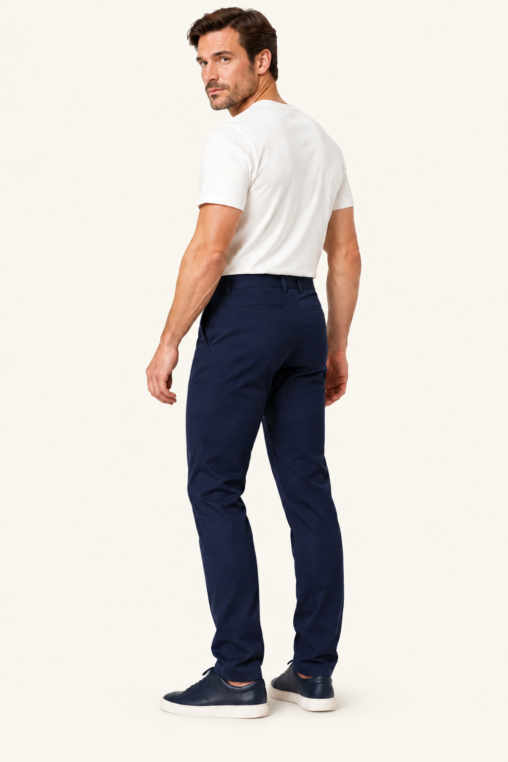 Heren Klassieke Pantalon met Rechte Pasvorm