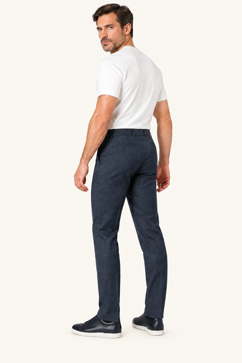 Heren Klassieke Pantalon met Rechte Pasvorm