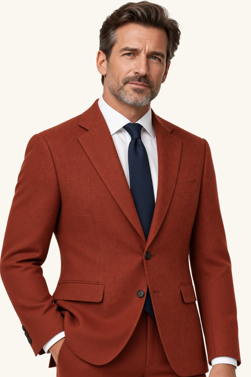 Tuscany Burgundy Suit