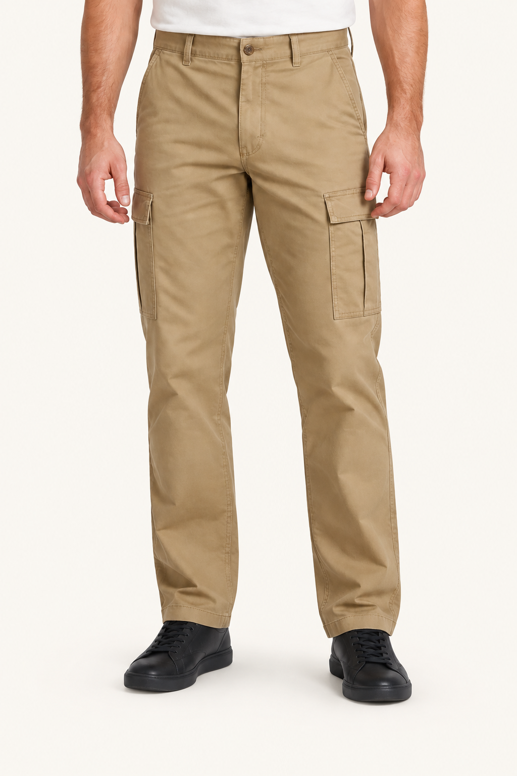 Heren Chino Cargobroek met Zijzak