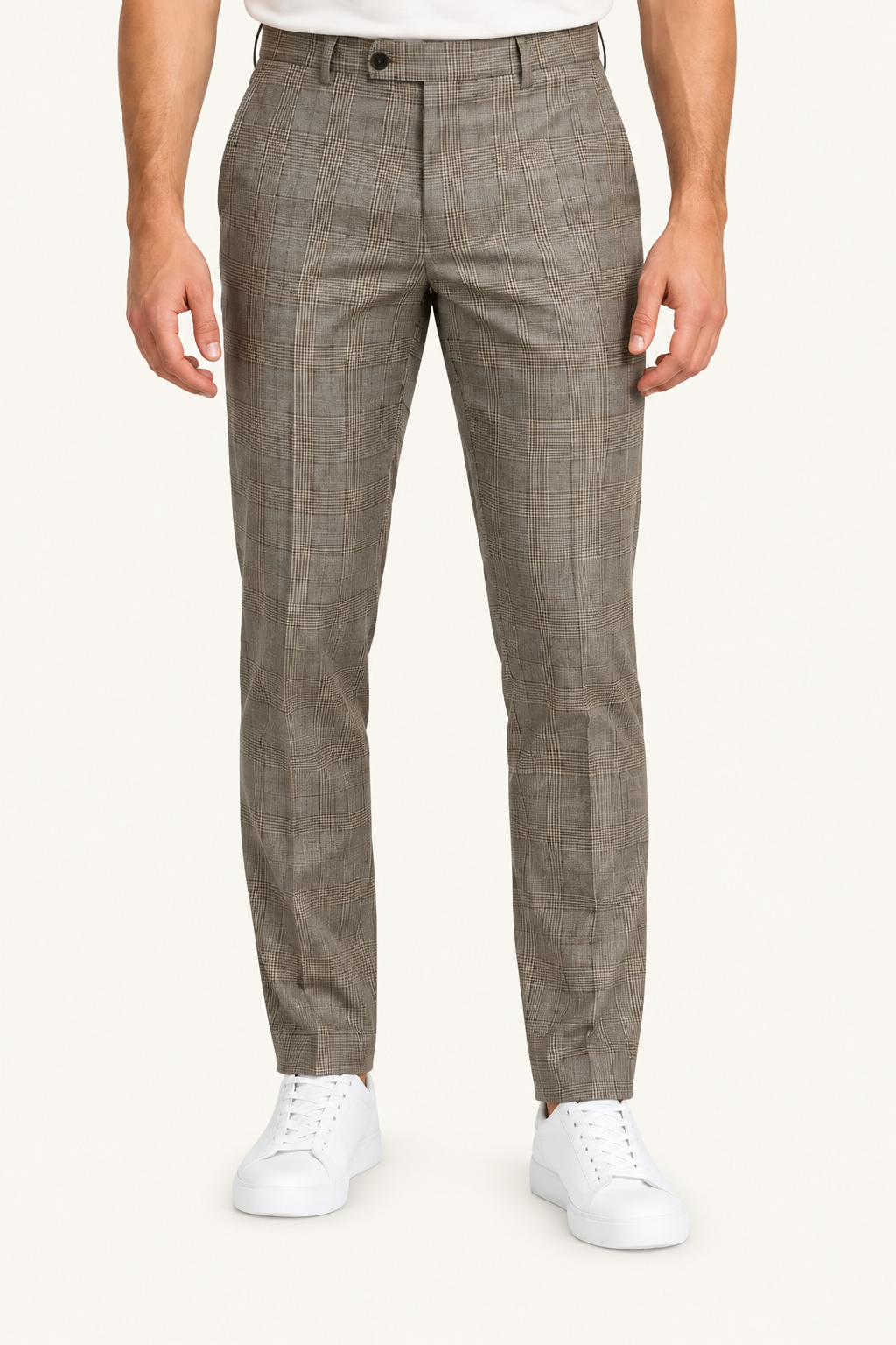 Heren Klassieke Pantalon met Rechte Pasvorm
