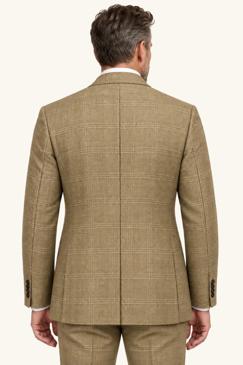 Tuscany Khaki Square Suit
