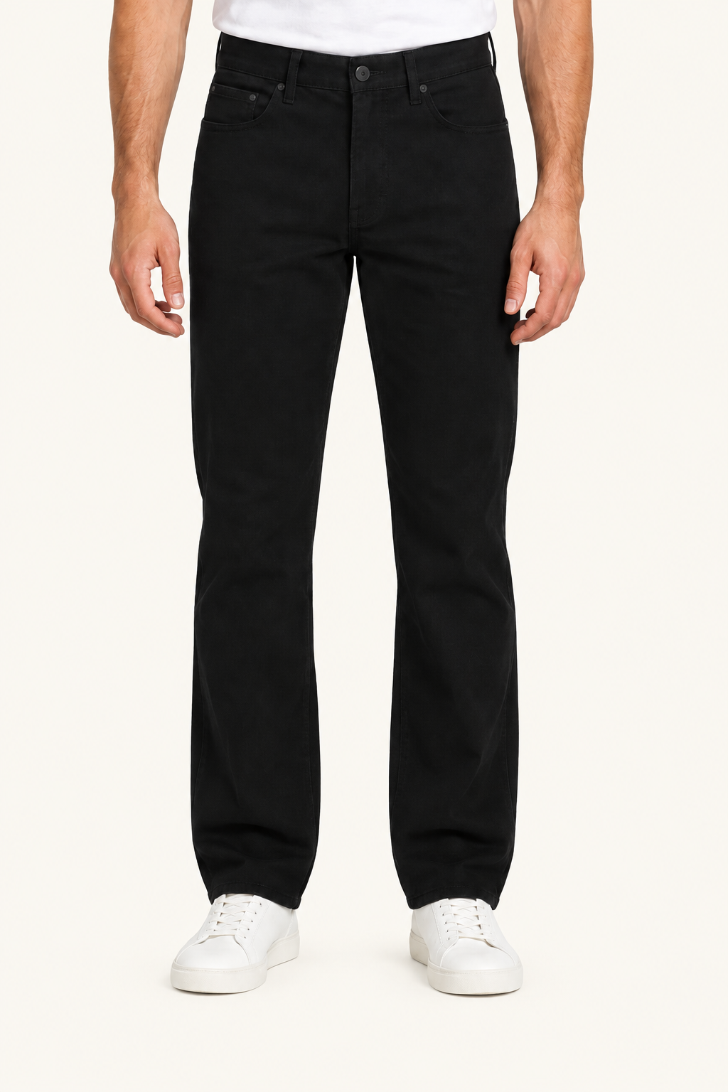 Heren Klassieke Jeans met Rechte Pijpen