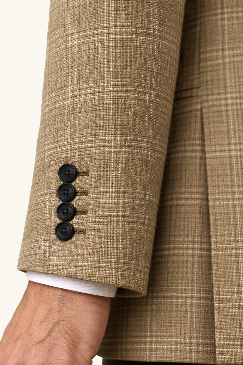 Tuscany Khaki Square Suit