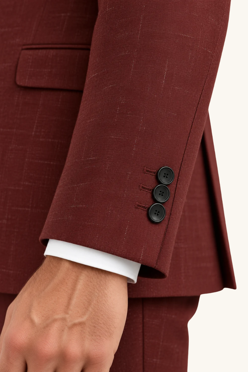 Tuscany Cherry Red Suit