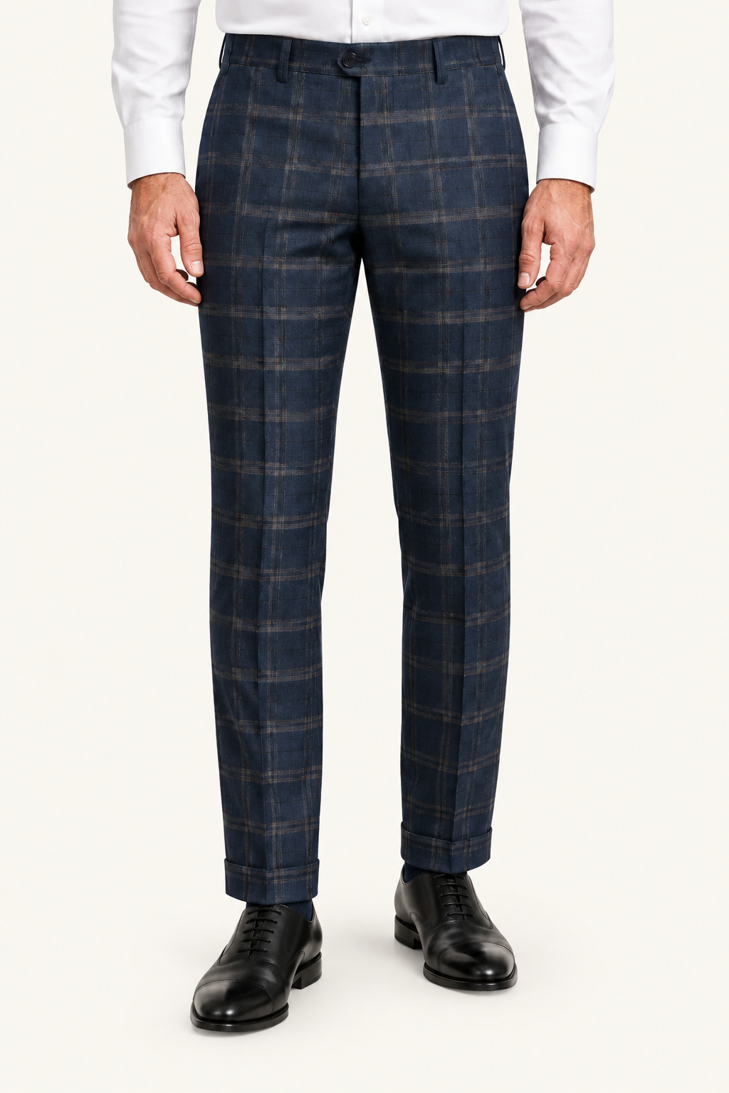 Tuscany Navy Blue Square Suit