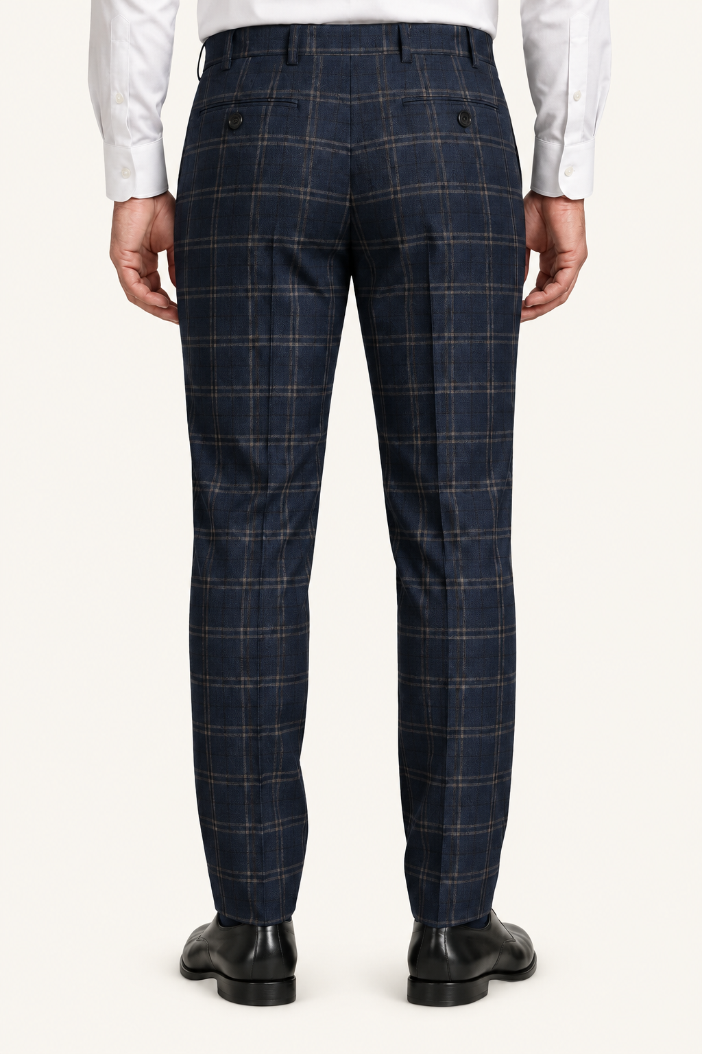 Tuscany Navy Blue Square Suit