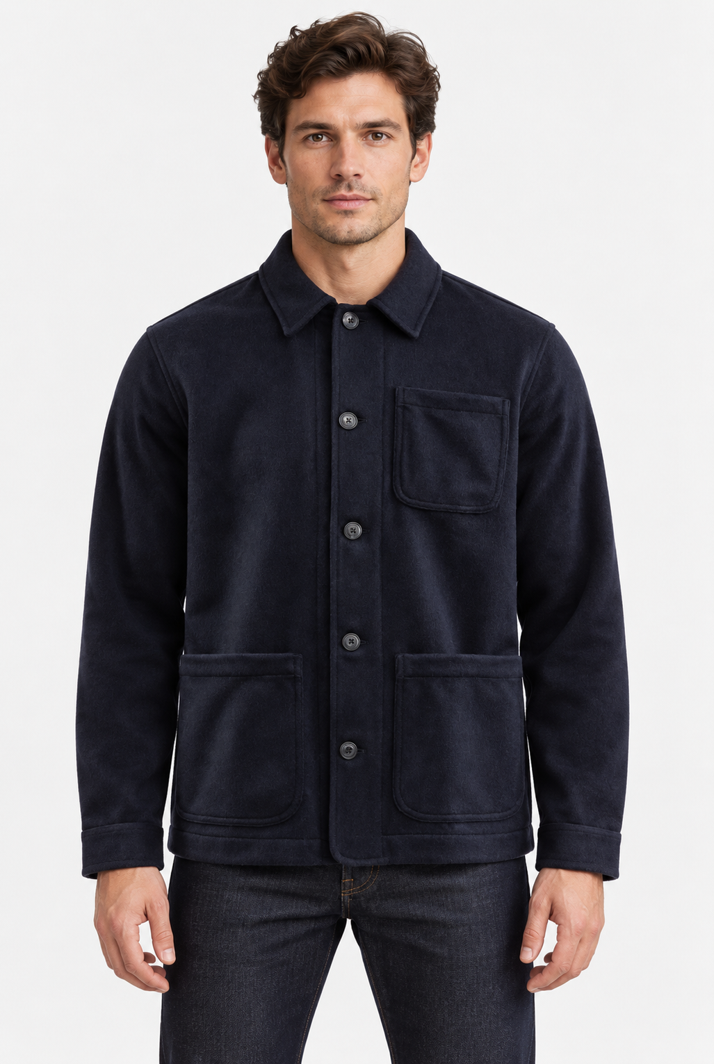 Giotto Wool/Cashmere Overshirt