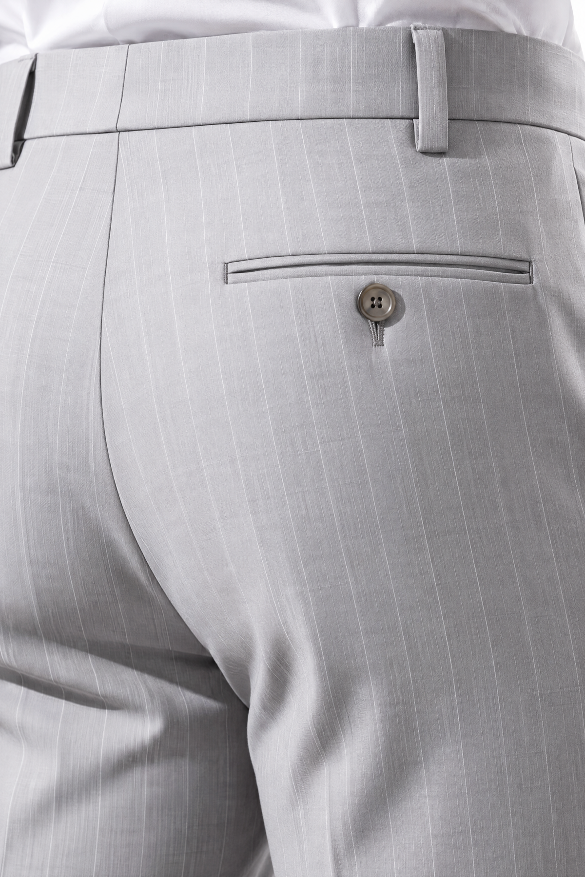 Tuscany DB Grigio Suit — paspelzak achterzijde pantalon