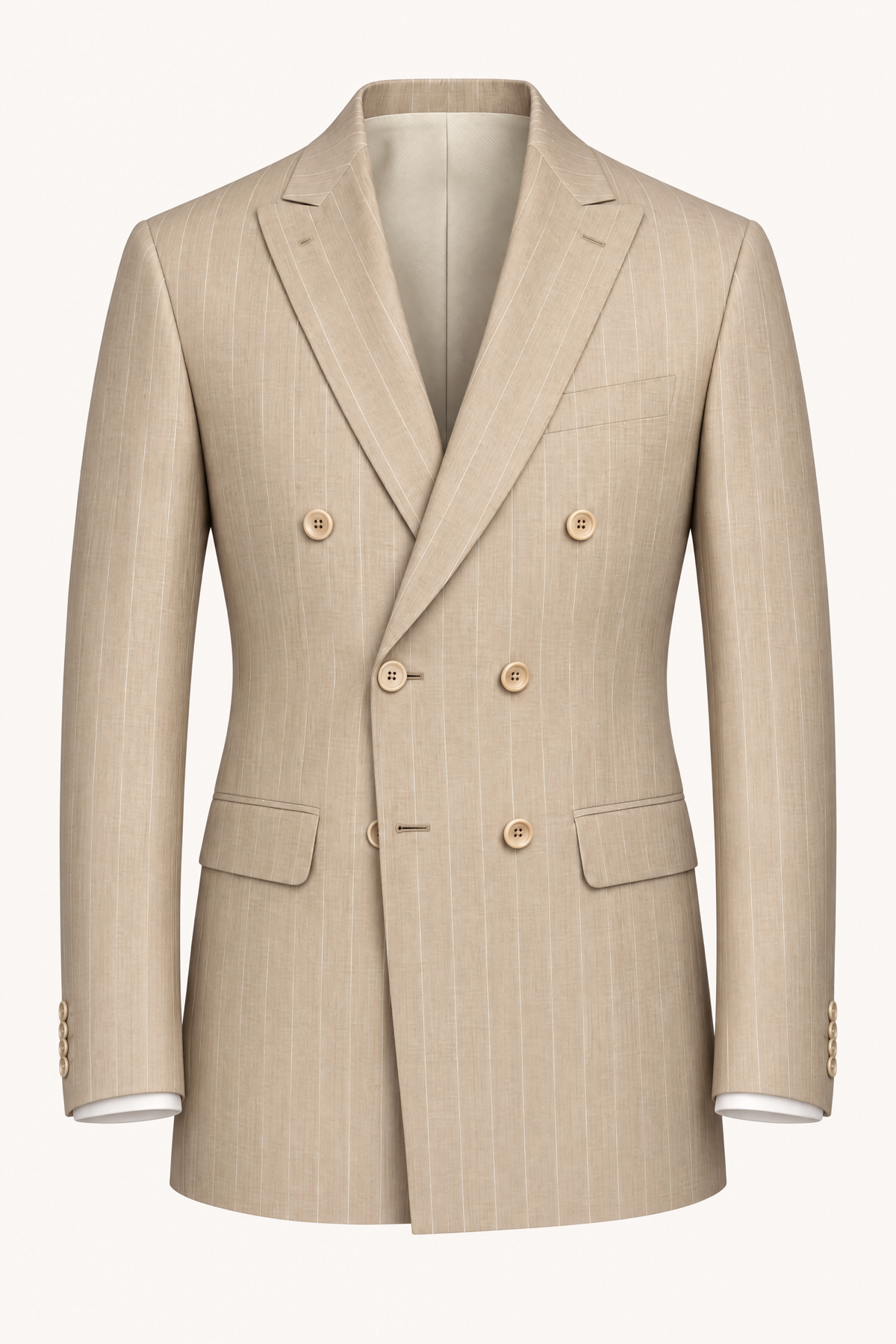 Tuscany DB Sand Banda Suit — colbert, vooraanzicht