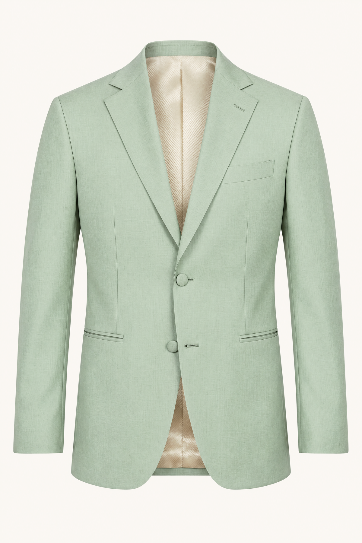 Tuscany Green Suit — colbert, vooraanzicht