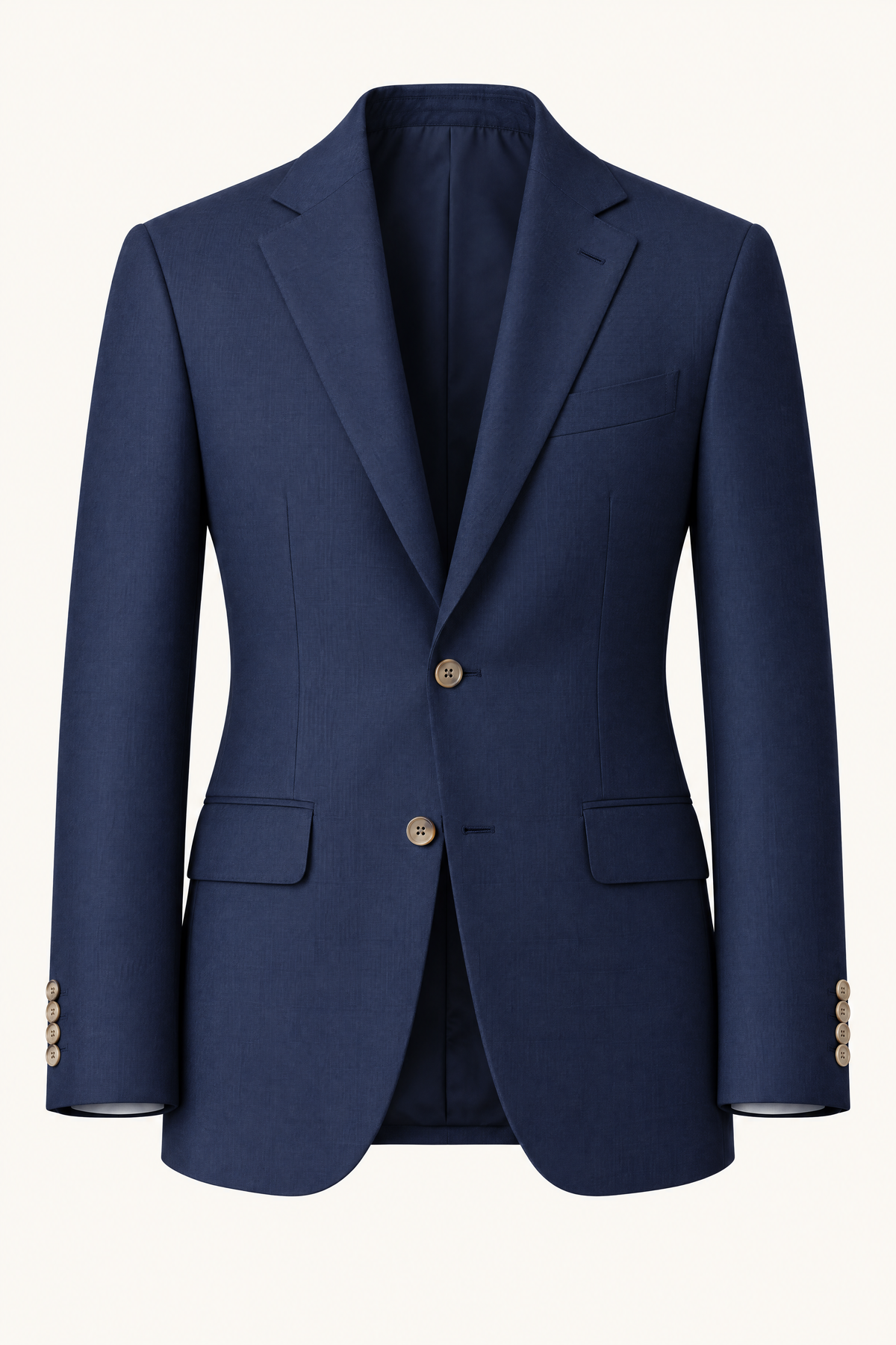 Tuscany Marine Blue Suit — colbert, vooraanzicht