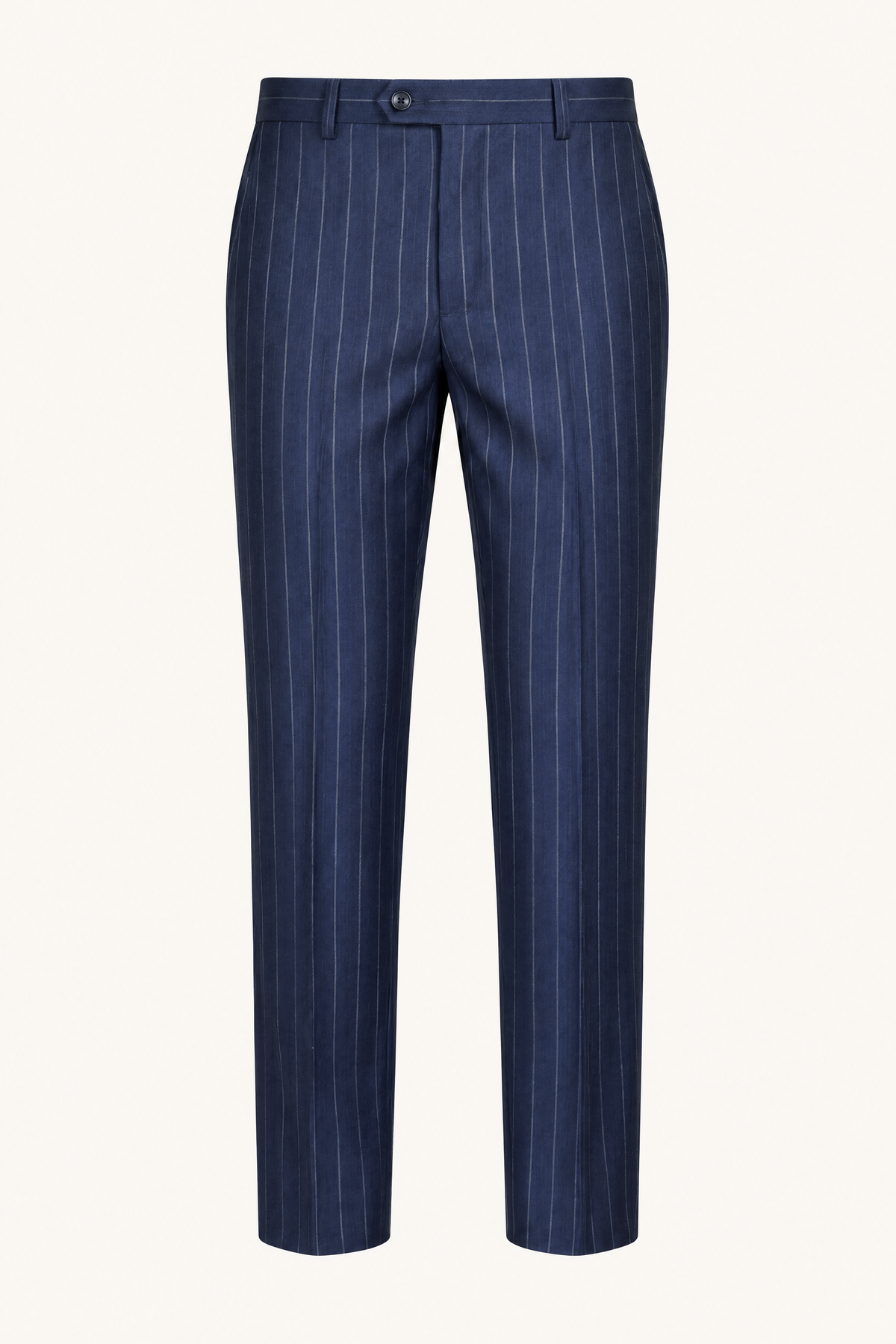 Tuscany Navy Blue Banda Suit — pantalon, vooraanzicht